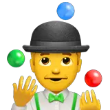 ?‍♂️ Man Juggling Emoji