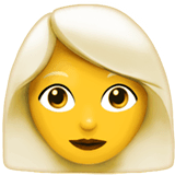 👩‍🦳 Woman: White Hair Emoji