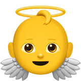 😇 Baby Angel Emoji