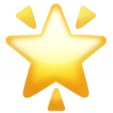 🌟 Glowing Star Emoji