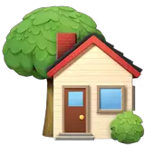 🏡 House With Garden Emoji