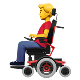 👨‍🦼 Man In Motorized Wheelchair Emoji