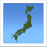 🗾 Map of Japan Emoji