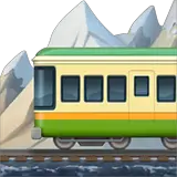 🚞 Mountain Railway Emoji