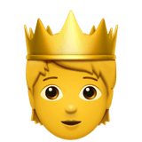 🫅 Person With Crown Emoji