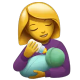 👩‍🍼 Woman Feeding Baby Emoji